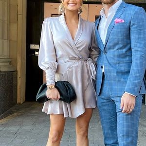 Zimmermann Wrap Silk Dress